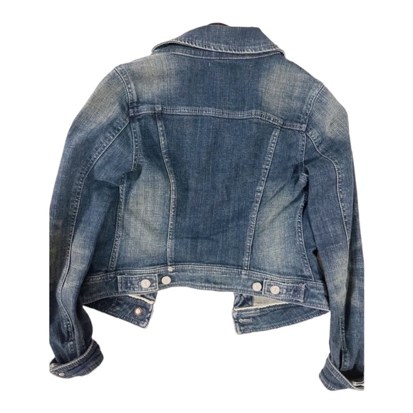 ANTHROPOLOGIE Distressed Jean Jacket - Picture 2 of 4